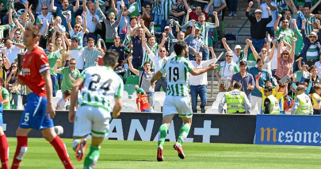 Betis 4-0 Zaragoza: Final del partido