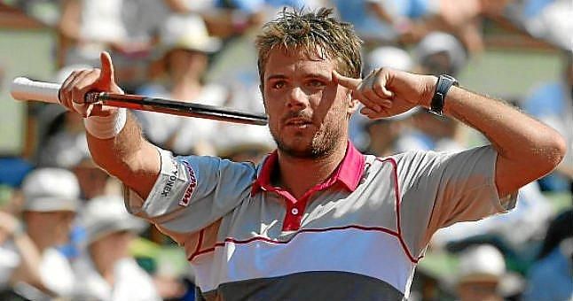 Wawrinka se mete en la final de Roland Garros tras derrotar a Tsonga