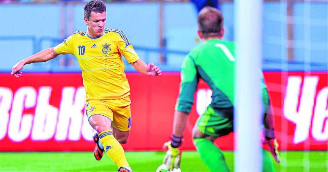 El Sevilla negocia en Suiza por Konoplyanka