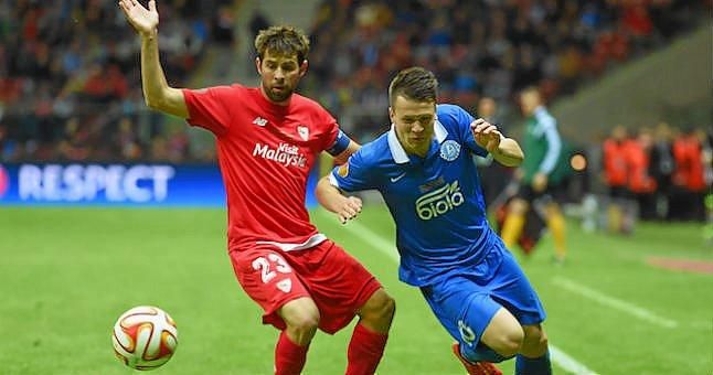 Monchi aguanta en el pulso por Konoplyanka