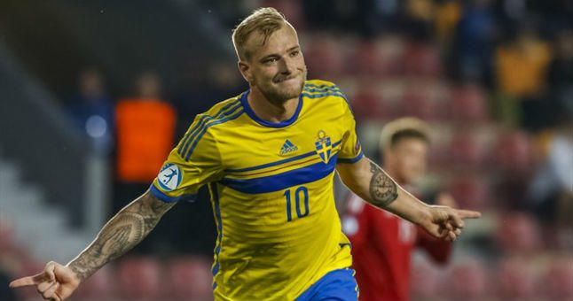 En Suecia hablan de una oferta del Sevilla por John Guidetti
