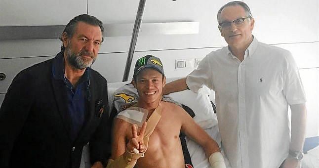 Tito Rabat, operado con éxito de una fractura en la clavícula