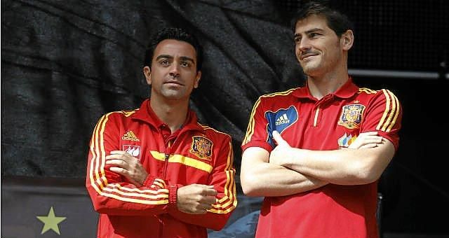 Casillas y Xavi, distinguidos con la Gran Cruz del Mérito Deportivo