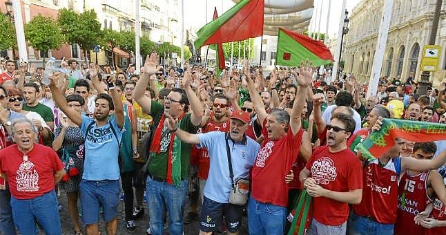 La concentración verde y roja, todo un éxito