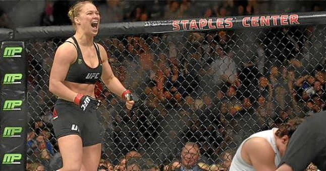 (VÍDEO) Brutal KO de la campeona Ronda Rousey en UFC 190