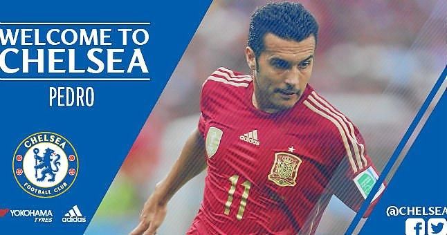 Oficial: Pedro es nuevo jugador del Chelsea