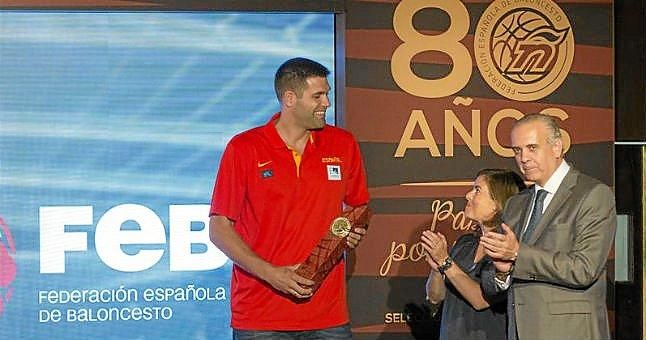 Felipe Reyes: "El Eurobasket es un reto, hay que traerse la medalla"
