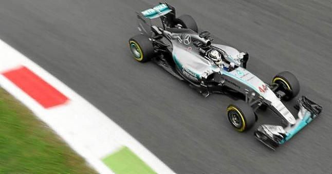 Hamilton domina y repite mejor tiempo en el segundo libre de Monza