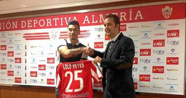 Lolo Reyes dice que aportará "lo máximo para subir a Primera con el Almería"