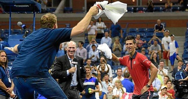(Vídeo) El baile de Djokovic con un aficionado
