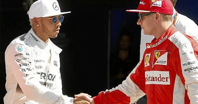 Hamilton: "En tandas largas los Ferrari están muy bien"