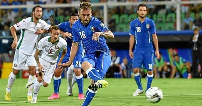 Victoria de Italia sobre Bulgaria (1-0) sin minutos para Immobile