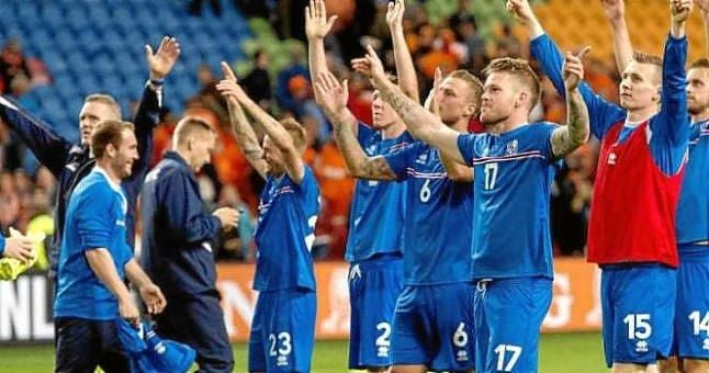 Holanda bordea el fracaso; Islandia hace historia
