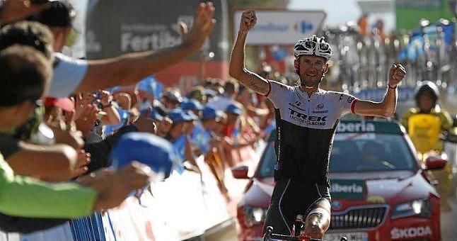 Schleck renace en la Ermita del Alba y 'Purito' es nuevo líder de la Vuelta