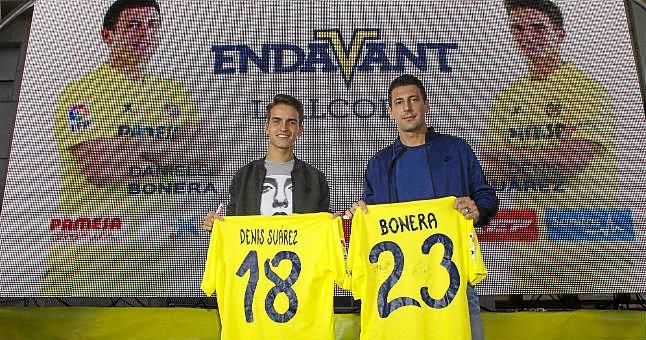 El Villarreal presenta a Denis Suárez y Daniele Bonera en Alcora