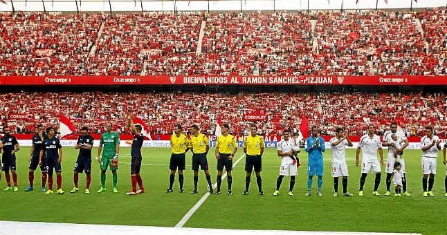 Competición abre expediente al Sevilla por los cánticos ante el Atlético