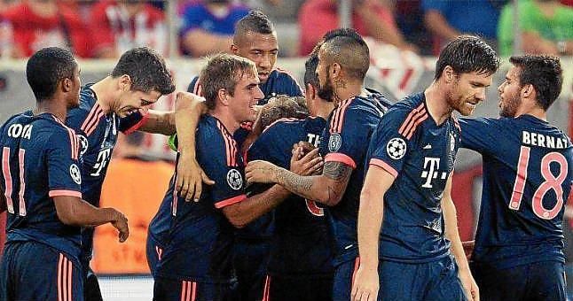 Bayern protesta ante UEFA por la agresión de la policía griega a sus hinchas