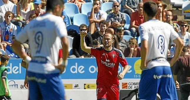 Osasuna sigue líder tras ganar en La Romareda