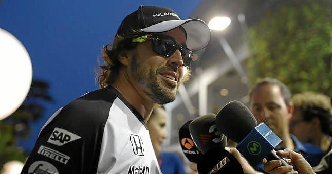 Alonso: "Estamos en test de pretemporada aún"