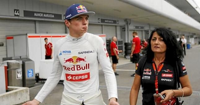 Verstappen sancionado con tres puestos por dejar su coche en lugar inseguro