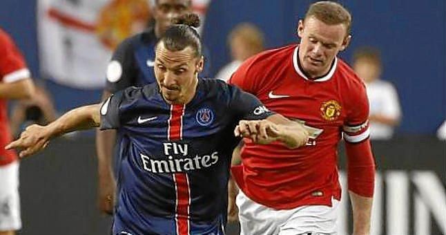 Ibrahimovic alaba a Rooney