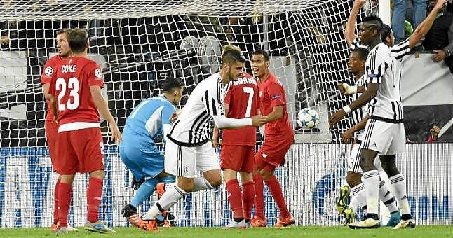 Juventus 2-0 Sevilla F.C.: Si no se lo creen, es imposible