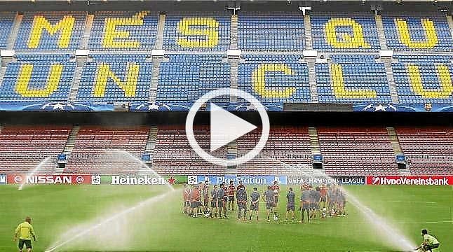 (Vídeo) El Camp Nou, en ruinas