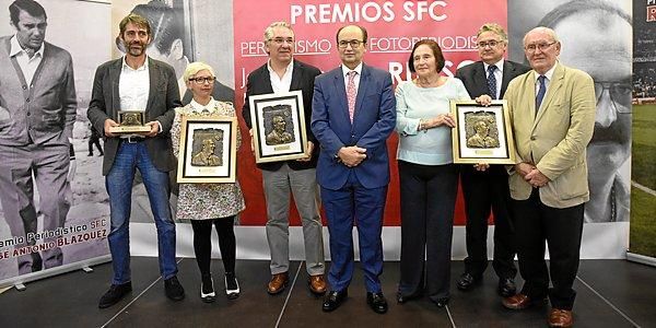 El Sevilla entrega sus premios de periodismo
