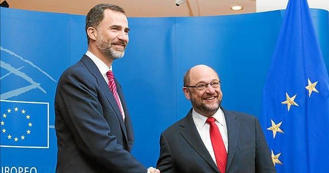 Felipe VI ofrece a Europa una España "unida"