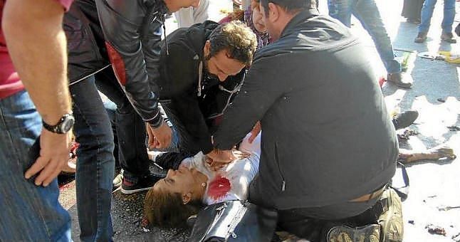Al menos 86 muertos y 186 heridos en el atentado de Ankara
