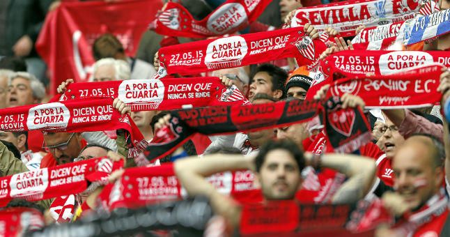 El Sevilla estará muy arropado en el Ettihad Stadium