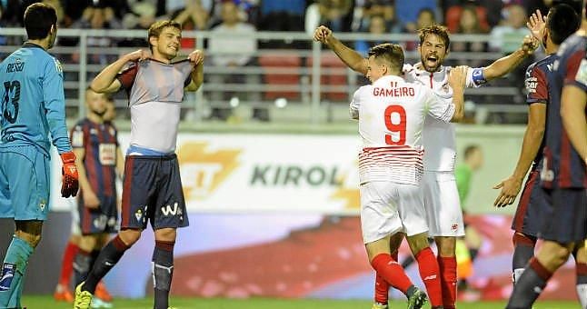 Eibar 1-1 Sevilla F.C.: Escaso botín por errores propios y arbitrales
