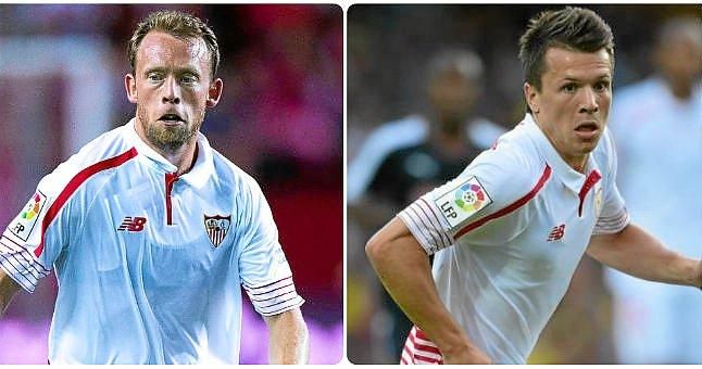 Los sevillistas Krohn-Dehli y Kono ya tienen rivales para Francia'16