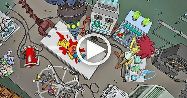 El actor secundario Bob mata a Bart Simpson