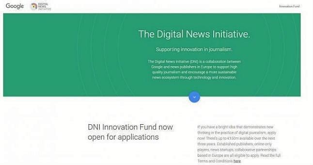 Google financia con 150 millones de euros proyectos periodísticos innovadores