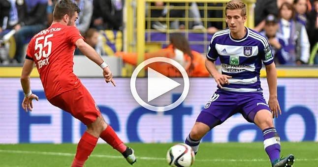 Ojeadores del Sevilla ven 'in situ' el recital de Praet ante el Brujas