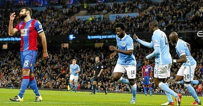 El City golea al Crystal Palace en la Capital One Cup (5-1)