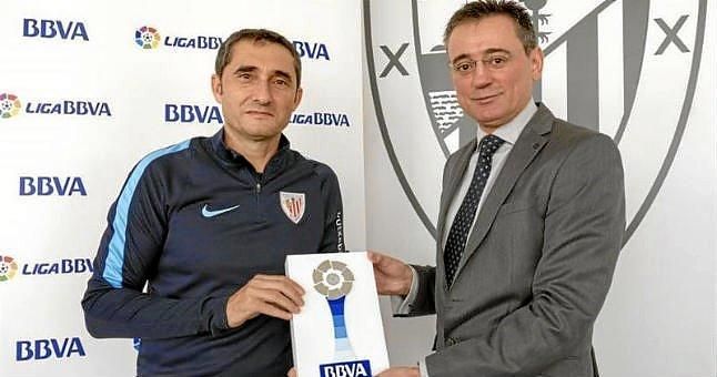 Ernesto Valverde, nombrado mejor entrenador de octubre