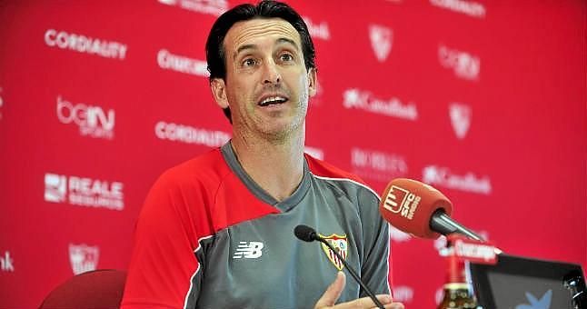 Emery apela a la "fuerza del Sánchez Pizjuán"