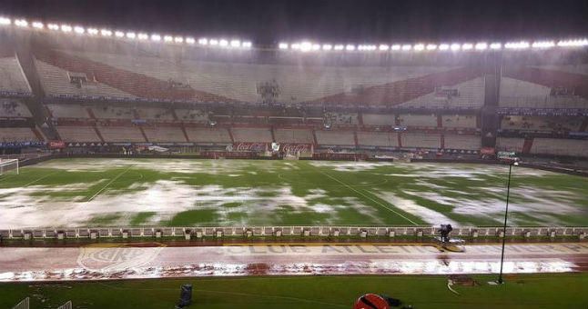 La lluvia retrasa 24 horas el Argentina-Brasil