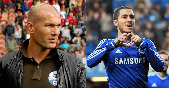 Zidane: "Después de Messi y Cristiano, Hazard es mi jugador favorito"