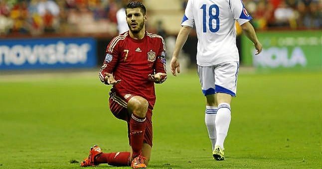 Morata: "Lo único que sé del Madrid son los mensajes de felicitación de Butragueño"