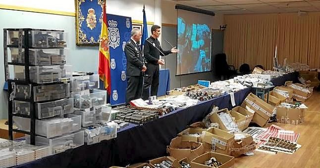 Ocho detenidos por vender anabolizantes falsos y viagra