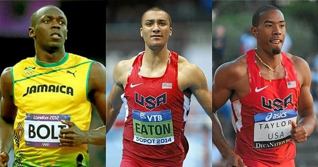 Bolt, Ashton Eaton y Christian Taylor, aspirantes a mejor atleta de 2015