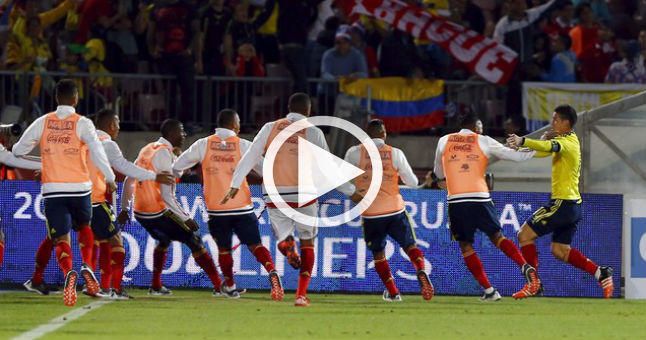 (Vídeo) El espectacular juego de Colombia en su vestuario