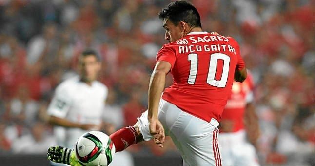 Gaitán negocia con el Benfica ampliar su contrato hasta 2019