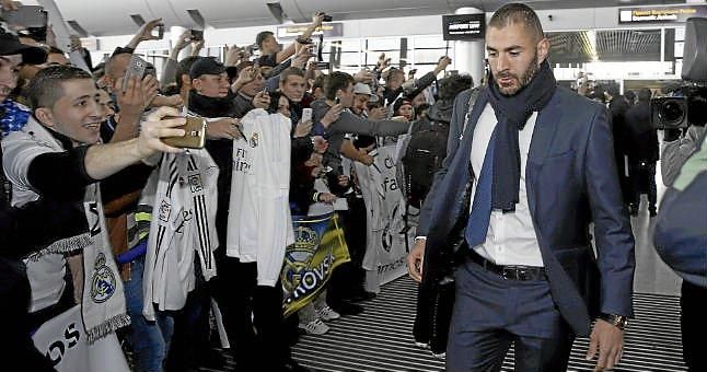 Benzema considera "banal" su escupitajo tras la Marsellesa
