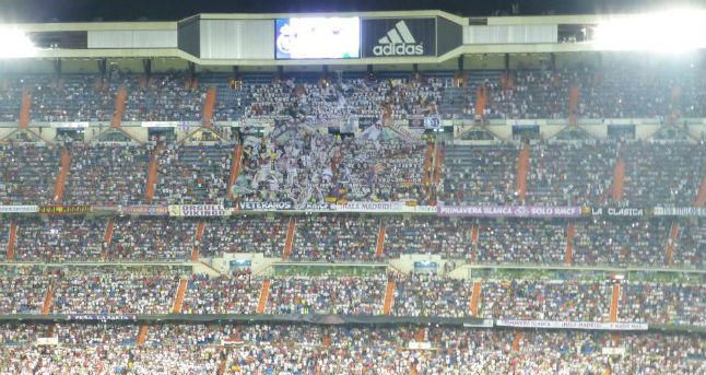 Cánticos ofensivos en el Santiago Bernabéu