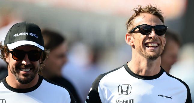 Button piensa que Alonso es más difícil de batir que Hamilton