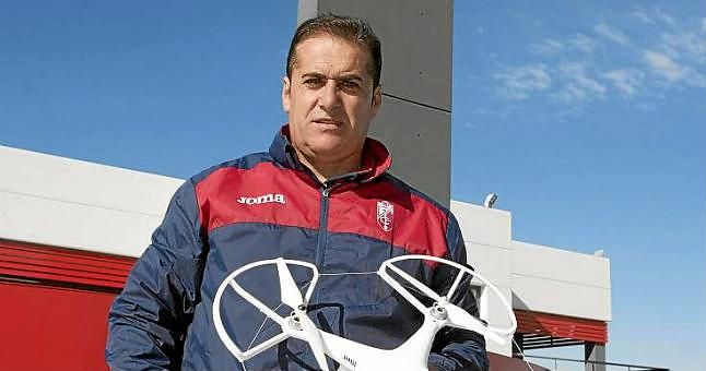 Sandoval incorpora el uso de drones en el entrenamiento
